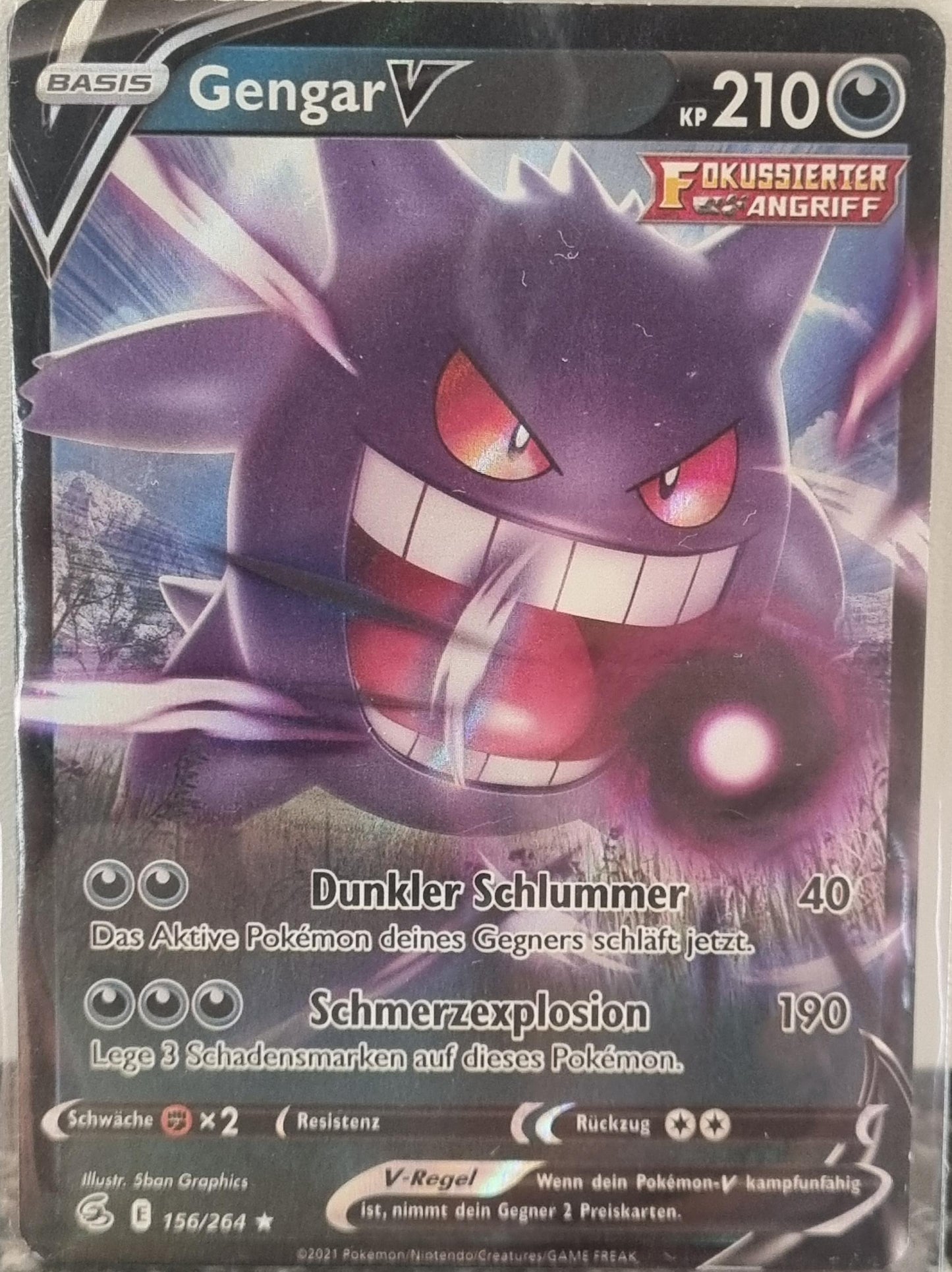 Gengar V - Fusion Strike (Ultra Rare) [FST-156]