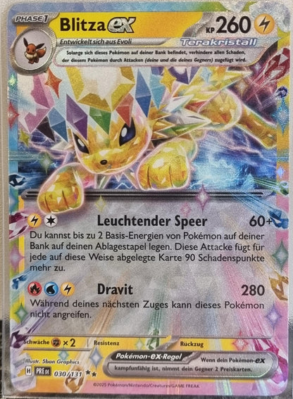 Jolteon ex - Prismatic Evolutions (Double Rare) [PRE-030]