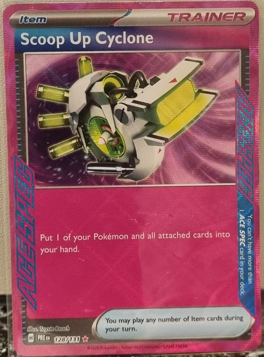 Scoop Up Cyclone - Prismatic Evolutions (ACE Rare) [PRE-128]