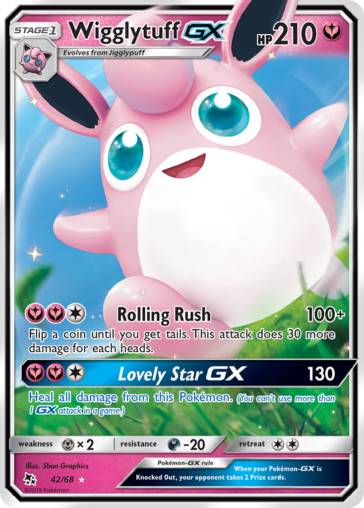 Wigglytuff GX - Hidden Fates (Ultra Rare) [HIF-42]