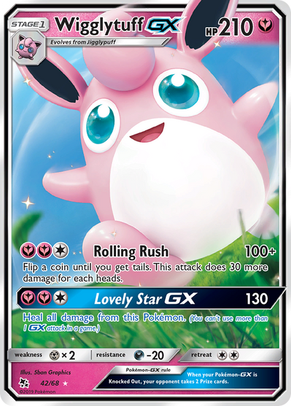 Wigglytuff GX - Hidden Fates (Ultra Rare) [HIF-42]