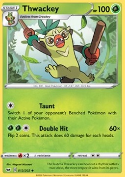 Thwackey - Sword & Shield (Uncommon) [SSH-12]