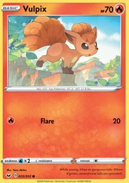 Vulpix - Sword & Shield (Common) [SSH-22]