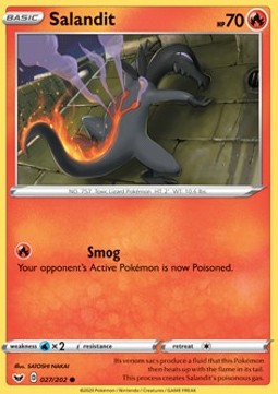 Salandit - Sword & Shield (Common) [SSH-27]