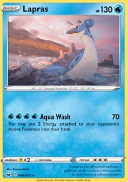 Lapras - Sword & Shield (Rare) [SSH-48]