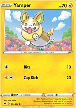 Yamper - Sword & Shield (Common) [SSH-74]