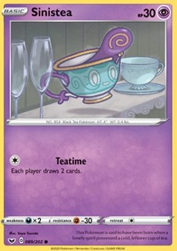 Sinistea - Sword & Shield (Common) [SSH-89]