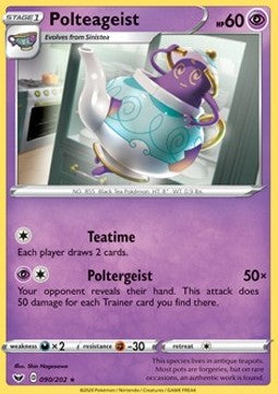 Polteageist - Sword & Shield (Rare) [SSH-90]