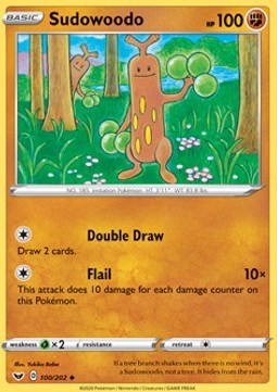 Sudowoodo - Sword & Shield (Uncommon) [SSH-100]