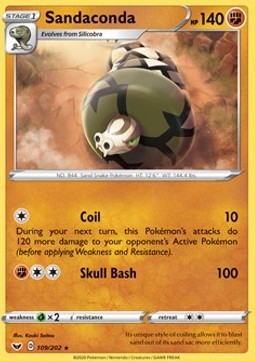 Sandaconda - Sword & Shield (Rare) [SSH-109]