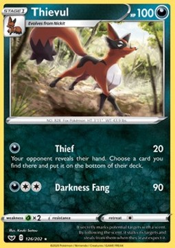 Thievul - Sword & Shield (Rare) [SSH-126]