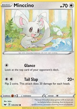 Minccino - Sword & Shield (Common) [SSH-145]