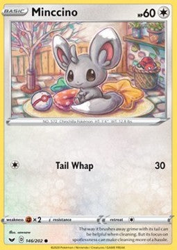 Minccino - Sword & Shield (Common) [SSH-146]