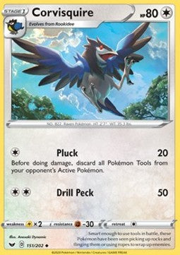 Corvisquire - Sword & Shield (Uncommon) [SSH-151]