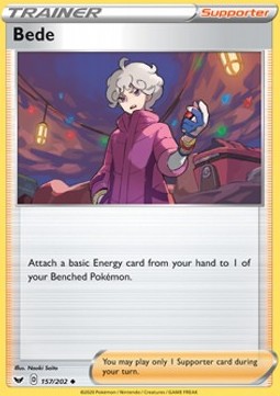 Bede - Sword & Shield (Uncommon) [SSH-157]