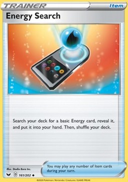 Energy Search - Sword & Shield (Uncommon) [SSH-161]