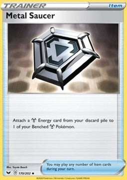 Metal Saucer - Sword & Shield (Uncommon) [SSH-170]