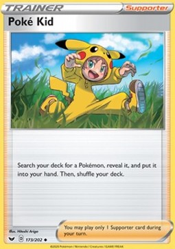 Poké Kid - Sword & Shield (Uncommon) [SSH-173]
