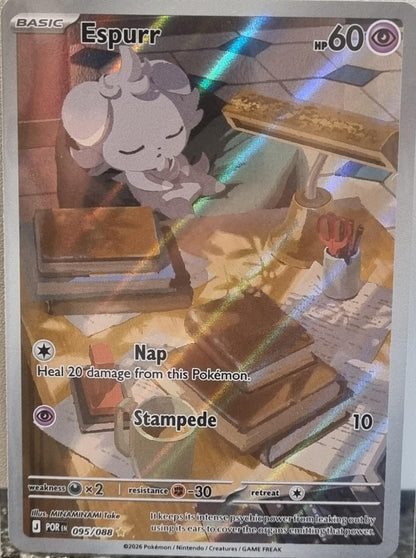 Espurr - Perfect Order (Illustration Rare) [POR-095]