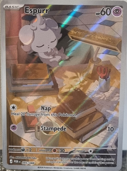 Espurr - Perfect Order (Illustration Rare) [POR-095]