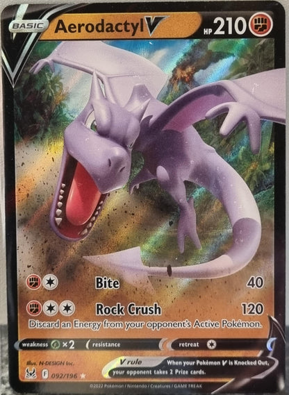 Aerodactyl V - Lost Origin (Ultra Rare) [LOR-092]