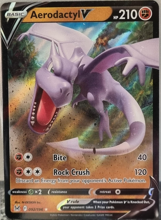 Aerodactyl V - Lost Origin (Ultra Rare) [LOR-092]
