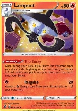 Lampent - Rebel Clash (Uncommon) [RCL-32]