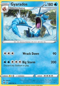 Gyarados - Rebel Clash (Holo Rare) [RCL-40]