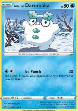 Galarian Darumaka - Rebel Clash (Common) [RCL-47]