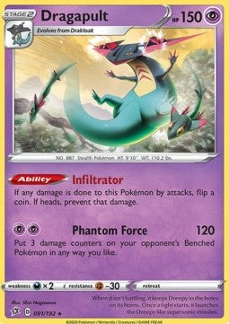 Dragapult - Rebel Clash (Holo Rare) [RCL-91]