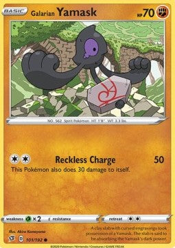 Galarian Yamask - Rebel Clash (Common) [RCL-101]