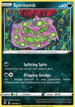 Spiritomb - Rebel Clash (Rare) [RCL-116]