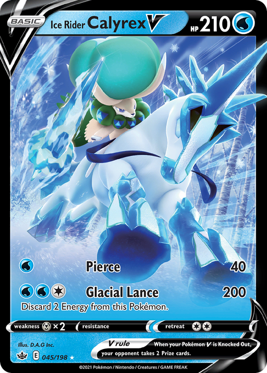 Ice Rider Calyrex V - Chilling Reign (Promo) [CRE-045]