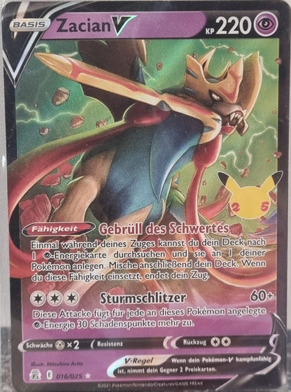 Zacian V - Celebrations (Ultra Rare) [CEL-016]
