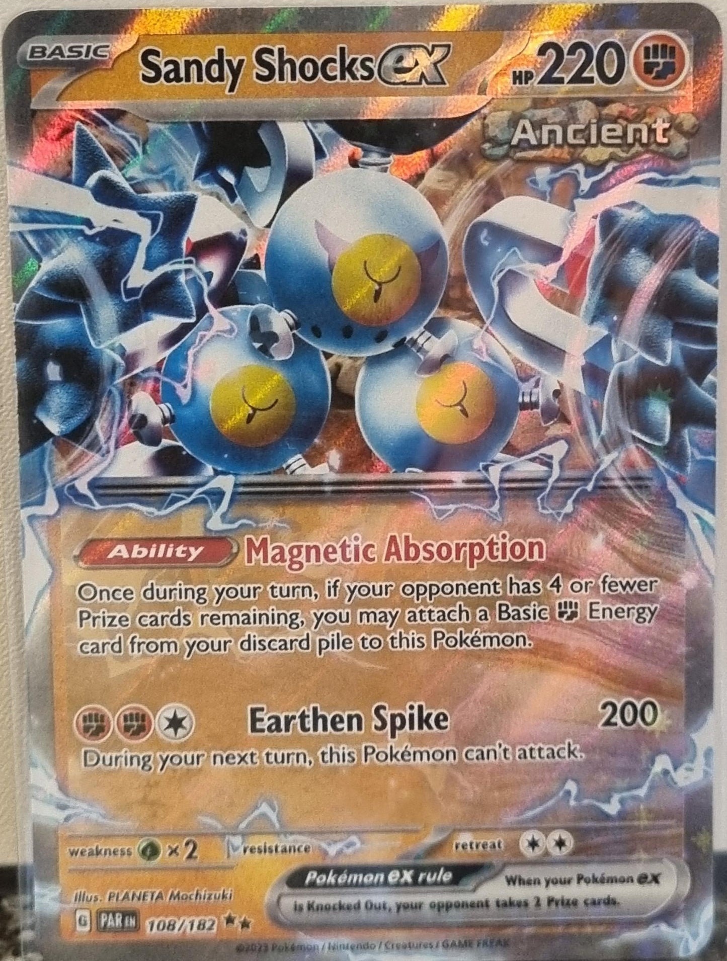 Sandy Shocks ex - Paradox Rift (Double Rare) [PAR-108]