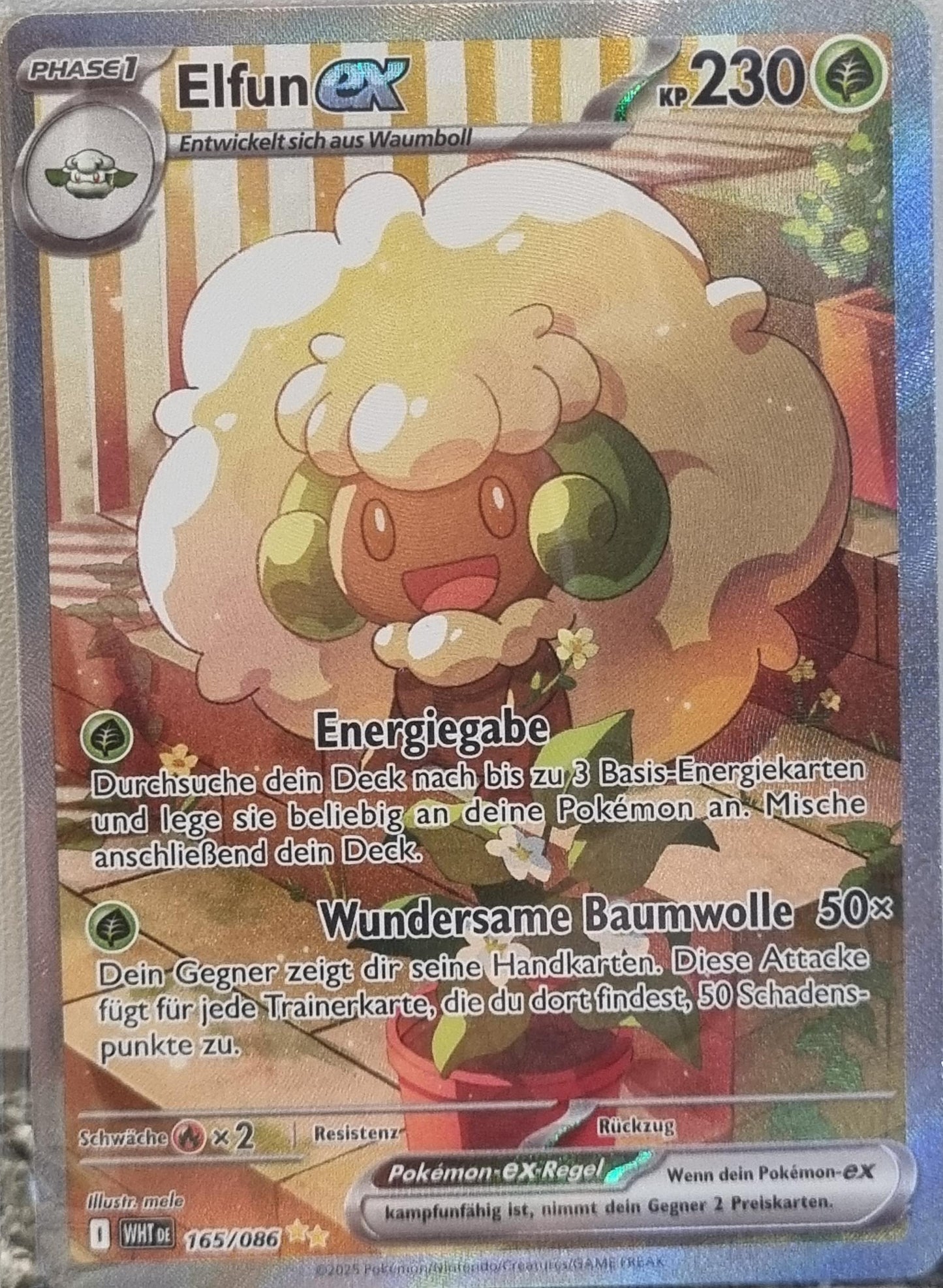Whimsicott ex - White Flare (Special Illustration Rare) [WHT-165]
