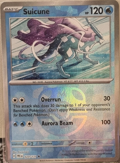 Suicune - Prismatic Evolutions: Additionals (Uncommon) [xPRE-024]