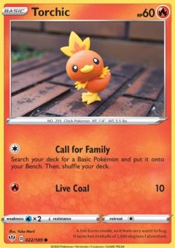 Torchic - Darkness Ablaze (Common) [DAA-22]