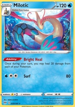 Milotic - Darkness Ablaze (Holo Rare) [DAA-39]