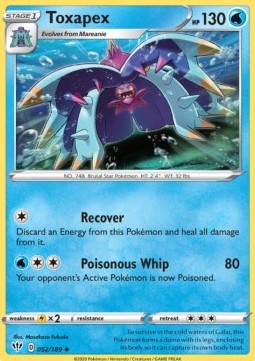 Toxapex - Darkness Ablaze (Uncommon) [DAA-52]