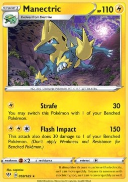 Manectric - Darkness Ablaze (Rare) [DAA-59]