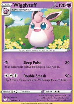 Wigglytuff - Darkness Ablaze (Rare) [DAA-68]