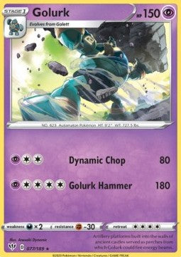 Golurk - Darkness Ablaze (Rare) [DAA-77]