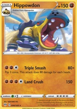 Hippowdon - Darkness Ablaze (Rare) [DAA-94]