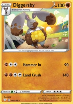 Diggersby - Darkness Ablaze (Rare) [DAA-96]