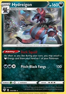 Hydreigon - Darkness Ablaze (Rare) [DAA-110]