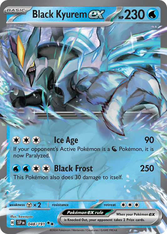 Black Kyurem ex - Surging Sparks (Double Rare) [SSP-048]