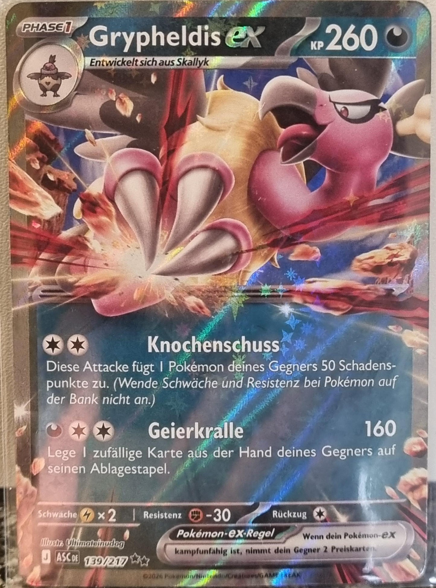 Mandibuzz ex - Ascended Heroes (Double Rare) [ASC-139]
