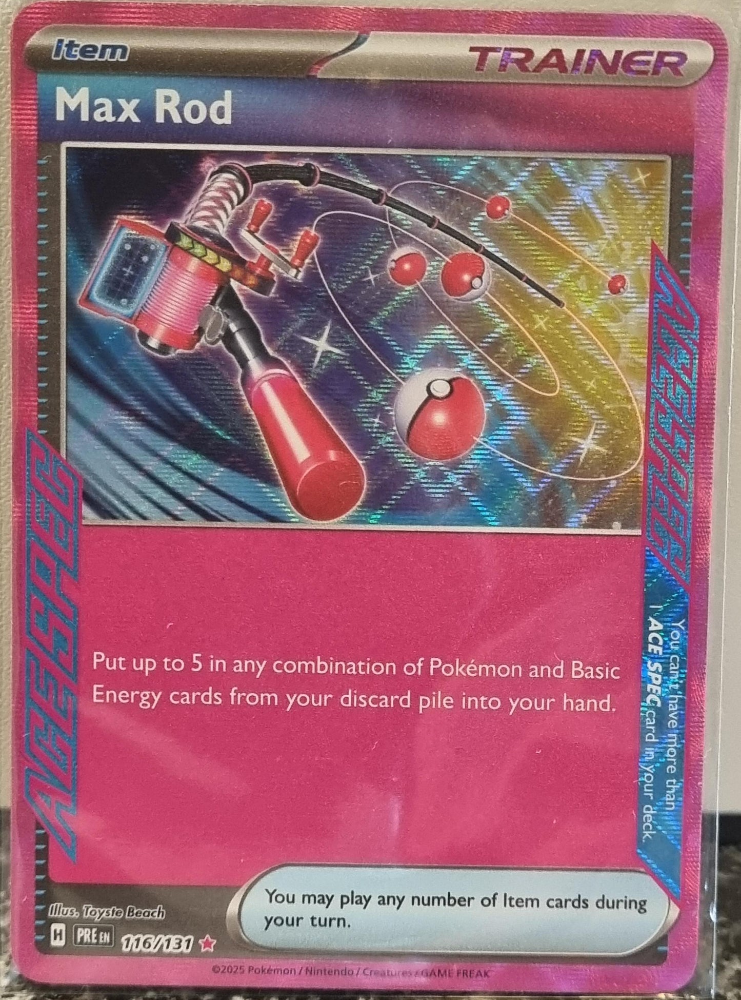 Max Rod - Prismatic Evolutions (ACE Rare) [PRE-116]