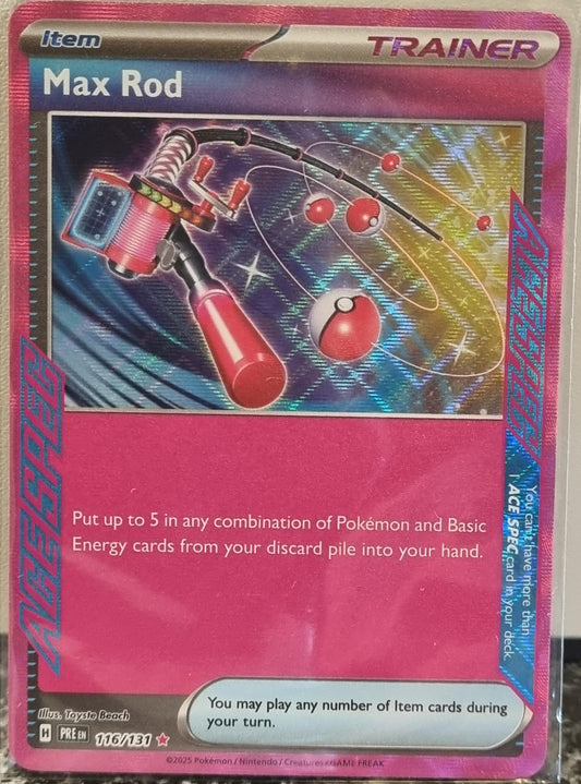 Max Rod - Prismatic Evolutions (ACE Rare) [PRE-116]